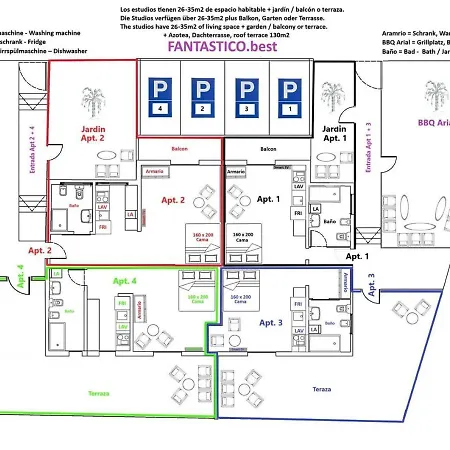 Fantastico-3-top-studio-zentrum-puerto-de-la-cruz-teneriffa-300-meter-zum-meer